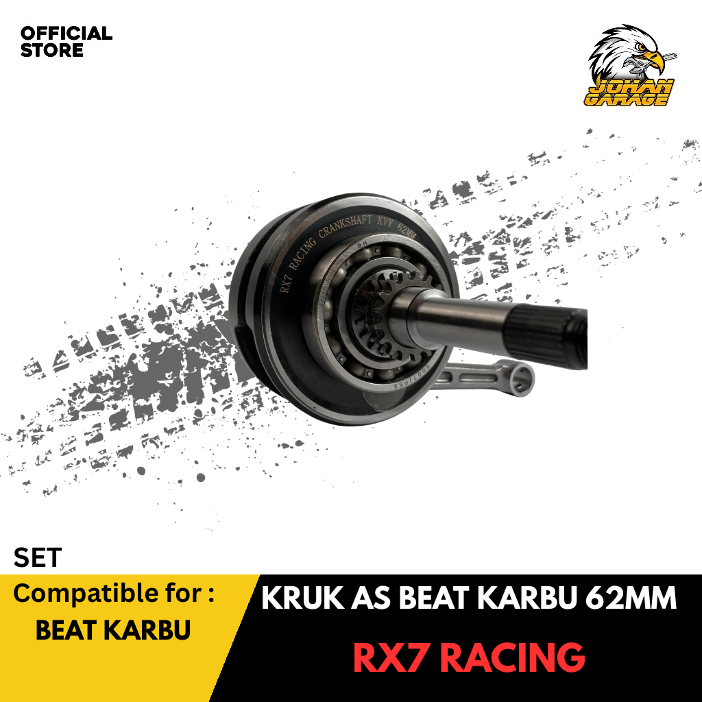 RX7 RACING KRUK AS BEAT KARBU LANGKAH 62MM